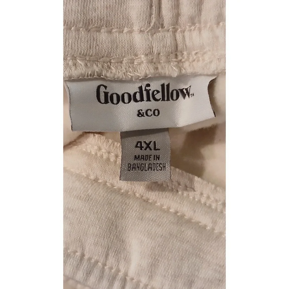 Goodfellow Mens 4XL Sweatpants Joggers Big Tall Drawstring Lounge Athletic NWT